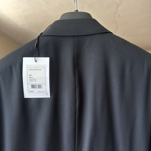 NWT Theory Men’s Tuxedo Jacket size 38 S - Picture 7 of 10